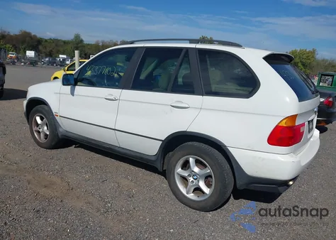 2003 BMW X5 3.0I z USA, uszkodzony, nr VIN 5UXFA53563LV81422